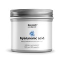Ultra haute pureté Capsules d'acide hyaluronique 500mg - 95% Hyaluronate de sodium - hautement purifié et biodisponible - Faible poids moléculaire - Non-OGM Fermenté - 120 Capsules
