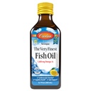 Carlson - L'huile de poisson très fine, 1600 mg Oméga-3s, supplément d'huile de poisson liquide, huile de poisson norvégienne, sauvage, huile de poisson d'origine durable liquide, citron, 200ml, 6,7 Fl Oz