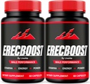 (2 Pack) Erecboost Capsules pour Homme, Erecboost Original, Erecboost pour Homme, ErecBooster, Erecboost En Capsulas, ErecaBoost Pills, Erecboost Pastillas, Erecboost Natural Advanced Formula, 120 Capsules