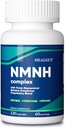 Supplément NMN Alternative pour les femmes vieillissantes : NMNH Liposomal (dihydronicotinamide mononucléotide) avec trans-résvératrol et bêtaine anhydre pour soutenir NAD+ et anti-âge -120 capsules