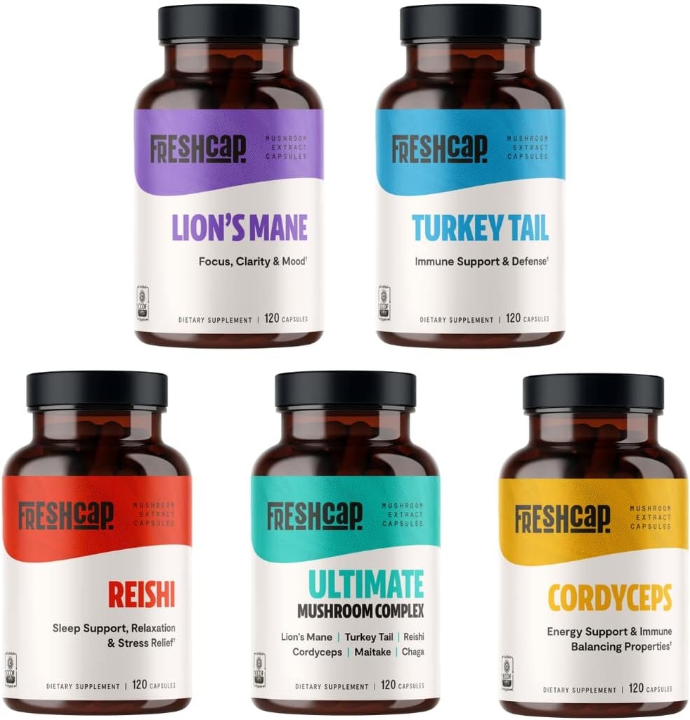 FreshCap, Kit de démarrage de champignons ultimes (capsules)