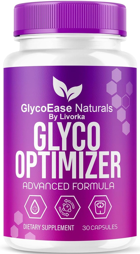 GlycoEase Glyco Optimizer - GlycoEase officiel GlycoEase Pills Natural Supplement Support, Glycoease Premium Naturals Capsules, Glycoeas Advanced Formula Reviews, 30 capsules pour 1 mois