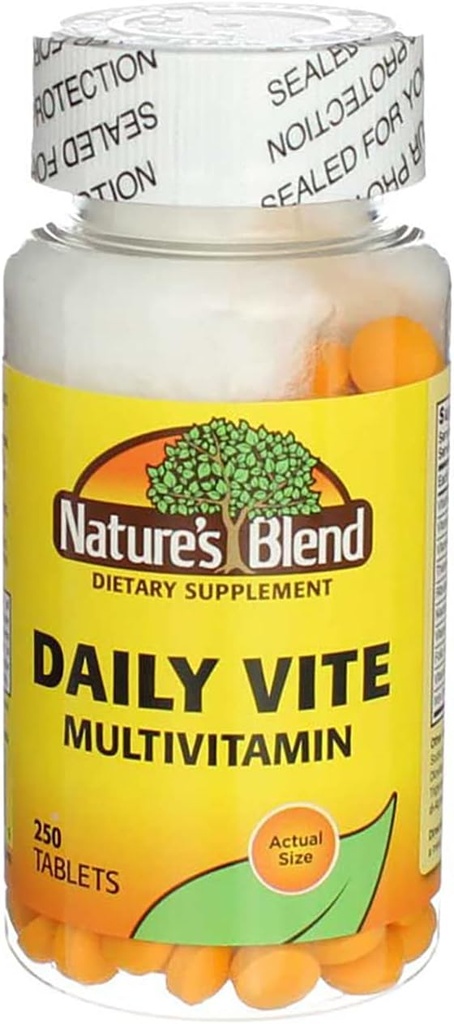 Multivitamine quotidienne de mélange de la nature 250 onglets