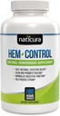 Hem-Control - Supplément de traitement hémorroïde rapide efficace - Formule puissante pour promouvoir le soulagement des symptômes, la réduction des hémorroïdes, le malaise de l'ease - 180 Capsules Vegan - Fabriqué aux États-Unis