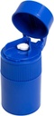 EZY DOSE Pull Crusher et Cutter pour chiens et animaux de compagnie, usage quotidien, coupes et croûtes en toute sécurité Pills, vitamines et comprimés, coupe précise et facile, idéal pour cacher les médicaments dans les traitements, bleu, sans BPA