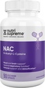 Nutri-Supreme NAC (N-acétyl-L-Cysteine) 600 mg Complément alimentaire Capsules végétariennes, soutien du foie, soutien immunitaire