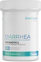IBS Anti Diarrhée Probiotique pour le soulagement de la diarrhée et IBS-D - Pills antidiarrhéiques cliniques pour le confort à long terme - Diarrhée Médicaments pour adultes - Supplément spécialisé IBS et médecine