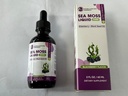 Irish Sea Moss Liquid Drops - Irish Sea Moss, Black Seed Oil, Elderberry & Burdock Root - 6X Des gouttes avancées pour le soutien immunitaire