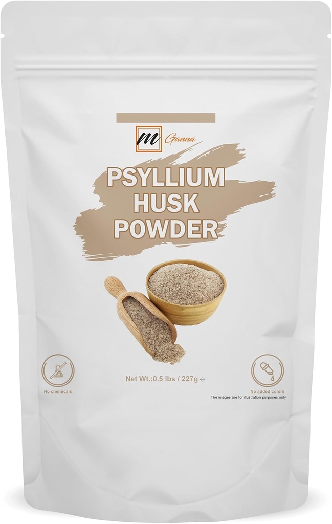Housse de psyllium 100% naturel pour les soins de santé 227 GMS / 0,5 LBS