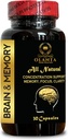 Soutien de la mémoire cérébrale - Soutien de la concentration et de la concentration, Supplément de mémoire pour la clarté et le rappel du cerveau, Supplément de cerveau pour la mémoire et la concentration - 1 bouteille 30 capsules