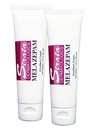 Formules écologiques Strata Melazepam Crème émolliente pour boutons, têtes noires, flare-ups, rougeur et autres conditions inesthétiques. Pratique, 1.76 Ounce (paquet de 2)