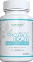 Santé de la prostate - Saw Palmetto, Zinc, Vitamines B6 & E, Sélénium, Formule avancée pour le soutien de la prostate. 90 Capsules