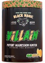 Black Magic Supply Villain High-Stim Nootropic Pre-Workout - Beta-Alanine, L-Tyrosine, & Caféine - Pompe et Focus - 25 Serviettes (Mad Melon)