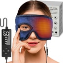 sticro Électrique Stye Eye Compresse Plaque chauffante pour le traitement des yeux Stye avec trou des yeux, chaleur humide pour Stye Chalazion Blépharite Relief pour l'irritation des yeux gauche/droite