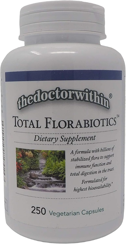 Total Florabiotiques - Millions de Flore stabilisée - 250 Capsules