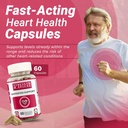 Strength & Spices Hypertensupport Supplément 100% naturel pour le système immunitaire et la santé du cœur – 15 ingrédients w Hawthorn Berry, Graines de raisin et baies - 60 Vegan UK Made 1000mg Capsules