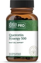 GAIA HERBS PRO Quercetin Synergy 500 - Supplément de soutien du système immunitaire* - Supplément de santé cellulaire* avec Quercetin, Bromelain & Turmeric - 100 capsules (100 portions)