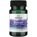Swanson Boron de l'Albion - Supplément Glycine Boroganique pour soutenir la santé conjointe et la santé des os - Formule d'absorption élevée peut soutenir l'équilibre global - (60 capsules, 6mg chacune)