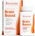 Brain Boost Brain - Reduce Stress-Related Brain Fatigue, Enhance Focus and Memory, Bacopa, L-Carnitine, Quercetin – 90 Ct