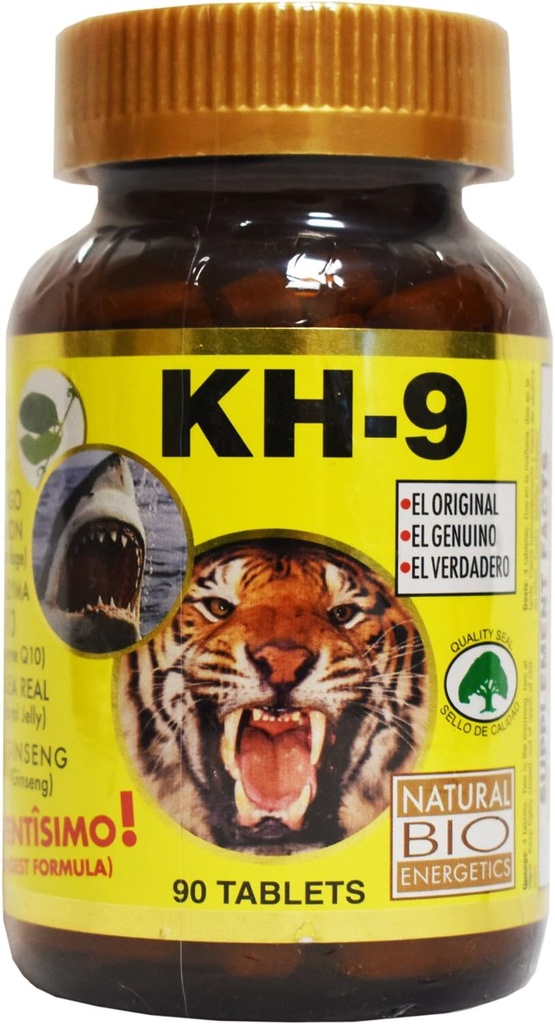 PEL ESSENTIEL KH-9 Comprimés multivitamines Bioénergétique naturelle Enzymes aminés minéraux (90 comprimés)