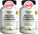 Nicoya PuraTea Max Extrait de thé vert et haricots de café vert pour le soutien du métabolisme, stimuler l'énergie naturelle, supplément antioxydant-rich – 120 capsules