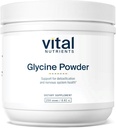 Nutriments vitaux Poudre de Glycine 250g de l'acide amino pour promouvoir le sommeil reposé, le soulagement du stress, la mémoire et le soutien cognitif*