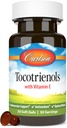Carlson - Tocotrienols, 40 mg, with Natural-Source Vitamin E, Gamma, Alpha, Delta, Beta, Sustainably Sourced, 30 Softgels