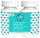 Bases de bien-être Aide au sommeil (en anglais seulement) Diphenhydramine HCl 50 mg (en anglais seulement) Former une boîte jumelée -192 Total Softgels for Reposful Sleep