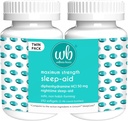 Bases de bien-être Aide au sommeil (en anglais seulement) Diphenhydramine HCl 50 mg (en anglais seulement) Former une boîte jumelée -192 Total Softgels for Reposful Sleep