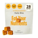 Multivitamine quotidienne GEM pour femmes et hommes, 20+ Vitamines et minéraux zinc, vitamine D, B, K, acide folique, curcuma, bêta Glucan GLP-1 amplificateur, soutient Gut, peau, cerveau, immunité (Citrus Ginger, 28 portions)