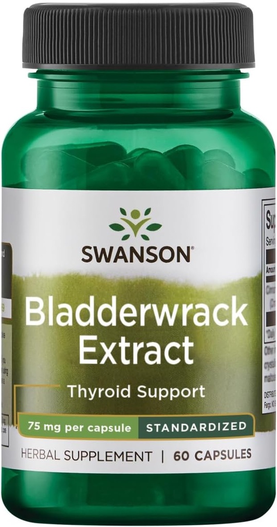 Swanson Bladderwrack laisse 60 capsules