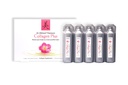Le Premium Collagen Plus du Dr Ohhira. Un supplément de collagène liquide facile à mélanger avec 7 750 mg de peptides de collagène marin, un extrait de cerise et un concentré probiotique à base végétale, 5 paquets