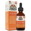 Soutien au rein 6-en-1 pour les chiens et les chats – favorise la fonction rénale saine, les niveaux d'énergie et l'équilibre des fluides – supplément à base de plantes à base de vitamine B2 et B6 – 2 fl oz (59 ml)