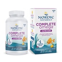 Nordic Naturals Complete Omega Jr., Citron - 180 Mini Soft Gels - 283 mg Total Omega-3s et 35 mg GLA - Cognition saine, fonction du système nerveux - Non-OGM - 90 portions