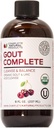Produits naturels complets Acid Uric Complet - Supplément liquide de 8 oz pour soutenir le nettoyage de l'acide Uric, la santé rénale et la circulation avec vinaigre de cidre de pomme, cerise de tart et racine de betterave.