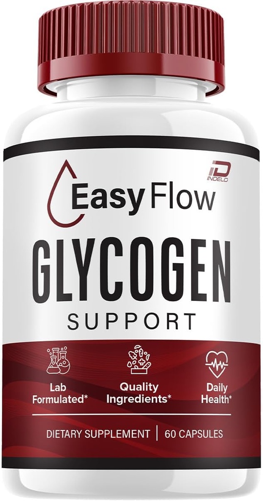 Capsules Easy Flow - Supplément Easy Flow Advanced, Easy Flow Toutes les formules naturelles pour maintenir des niveaux sains, Flow Easy Maximum Strength, (1 Pack - 60 Capsules)