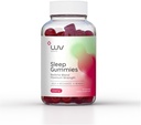 Santé des VUL Gummies de sommeil – Aide naturelle au sommeil avec Magnésium, L-Theanine, Melatonine, Camomile & Tart Cherry – Vegan, Non-OGM, Sans gluten, Supplément de soutien du sommeil, 30ct