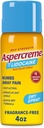Aspercreme Lidocaine Spray sec apaisant les nerfs aggravés, vaporisateur de soulagement de la douleur topique avec Max-Strength 4 % Sprays de Lidocaine à n'importe quel angle, 4 Oz.