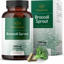 HerbAMAMA Brocoli Sprouts Capsules - 1000mg Brocoli Sprout Extract pour le soutien antioxydant et immunitaire - Vegan, Suppléments Sulforaphane non OGM, 100 capsules