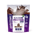 Au sujet du temps Chocolat protéinique caséine, protéines 19g, formule de récupération nocturne, pas d'édulcorants artificiels, pas d'hormones de croissance
