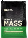 Optimum Nutrition Serious Mass Weight Gainer Protein Powder, Vitamine C et Zinc pour le soutien immunitaire, Vanille, 12 Pound (Packaging May Vary)