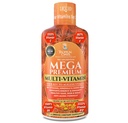 Mega Premium Liquid Multivitamines naturelles Immune Support Vitamine w/ 1333% Vitamine C, 200% D3, Zinc + 20 Vitamines, 70 Minéraux, et 21 Acides Amino