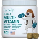 Multivitamine de chien - Vitamines et suppléments de chien - Enzymes digestifs et probiotiques - Probiotiques pour chiens - pour la peau et les allergies de manteau - Système immunitaire et santé globale - 120 Soft Chew Dog Treats