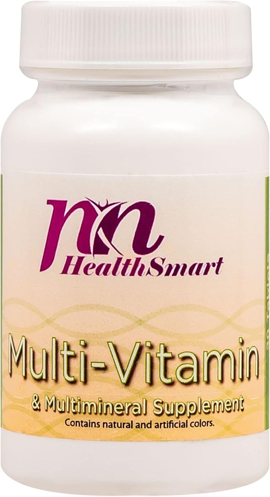 Nashua Nutrition HealthSmart Diet Supplement Multi-Vitamin & Multimineral, 30 Tablets