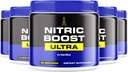 (5 Pack) Boost nitrique Ultra – Mélange quotidien de poudre Premium dans une jarre, conçu pour aider à maintenir l'énergie, soutenir la circulation naturelle, et vous garder en marche, Avis officiels (150 portions)
