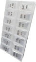 Deux fois par jour Organisateur de pilules, hebdomadaire jour et nuit Pill Container, jour et nuit Médicaments ou vitamine pour le matin ou la nuit AM PM séparation (12)