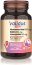 VALIDUS Acide hyaluronique 210 mg + Astaxanthine 10 mg 30 Capsules (Vcaps Plus)