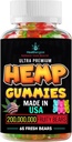 Gummies de chanvre-huile de chanvre naturel Gummy Bears-Promouvoir le sommeil et le repos, la paix et la détente-Fabriqué aux États-Unis