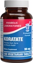 Supplément de gluconate de potassium chélaté - Supplément de potassium à haute absorption clinique pour l'équilibre liquide Muscle du coeur du rein et soutien nerveux - Vegan Non-OGM & Fabriqué aux États-Unis - 100 portions