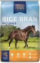 Triple Crown Rice Bran, Rice Bran pour chevaux, Supplément de poids pour chevaux, 40 lbs